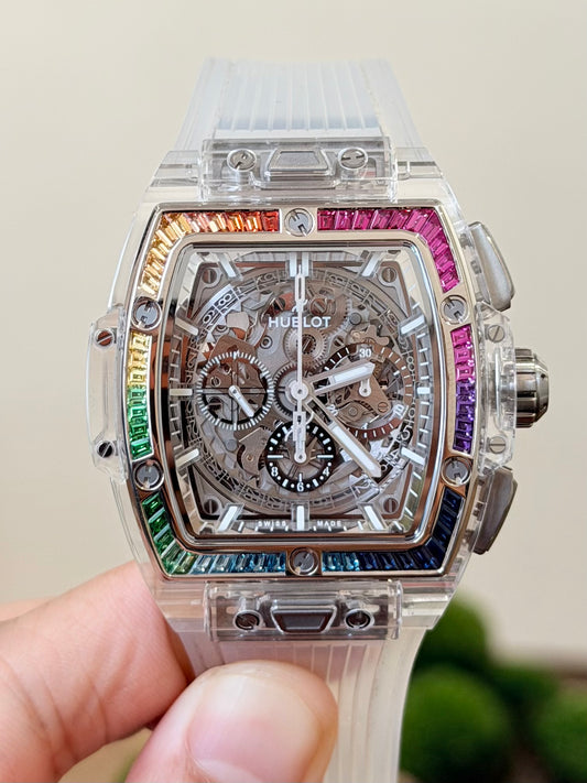 Đồng Hồ Hublot Spirit of Big Bang Sapphire Rainbow 42mm