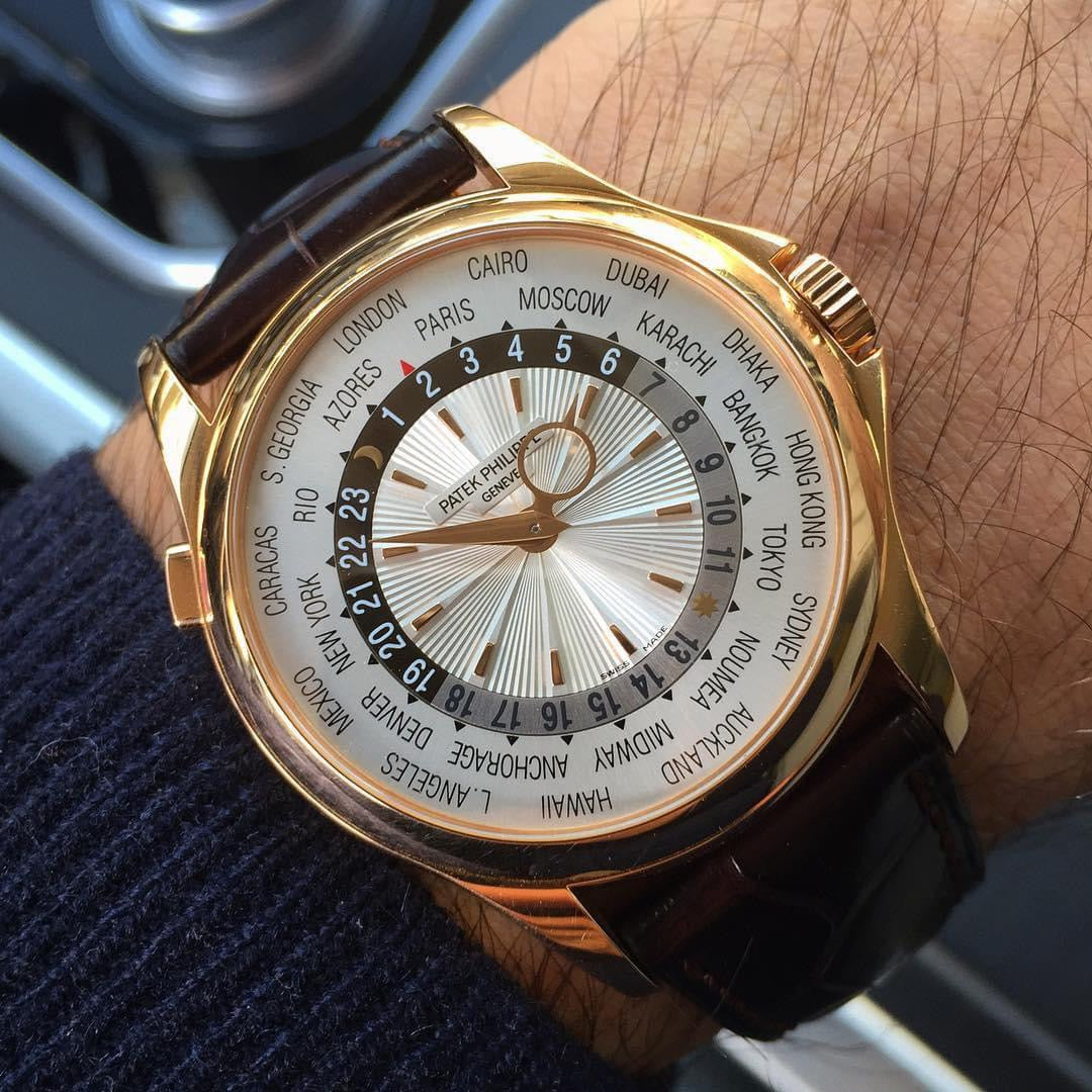 Đồng Hồ Patek Philippe 5130R World Time Complicated trên tay