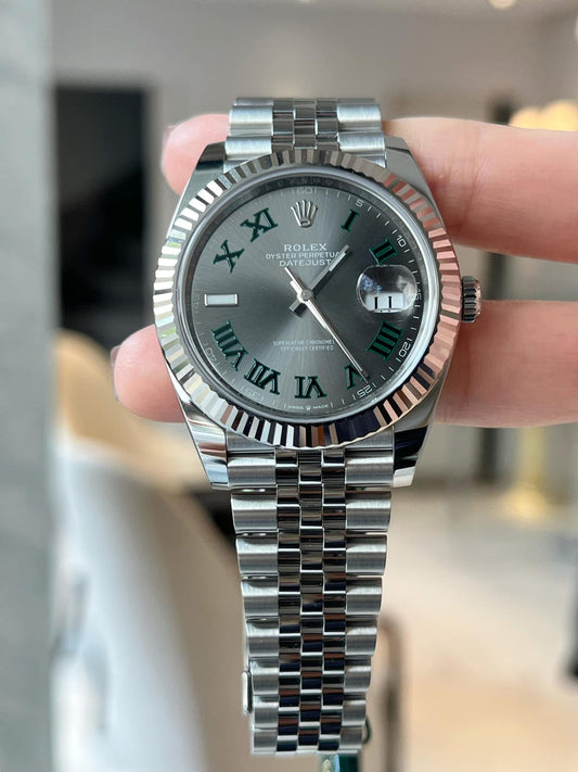 Đồng Hồ Rolex Datejust 126334 Wimbledon Size 41mm