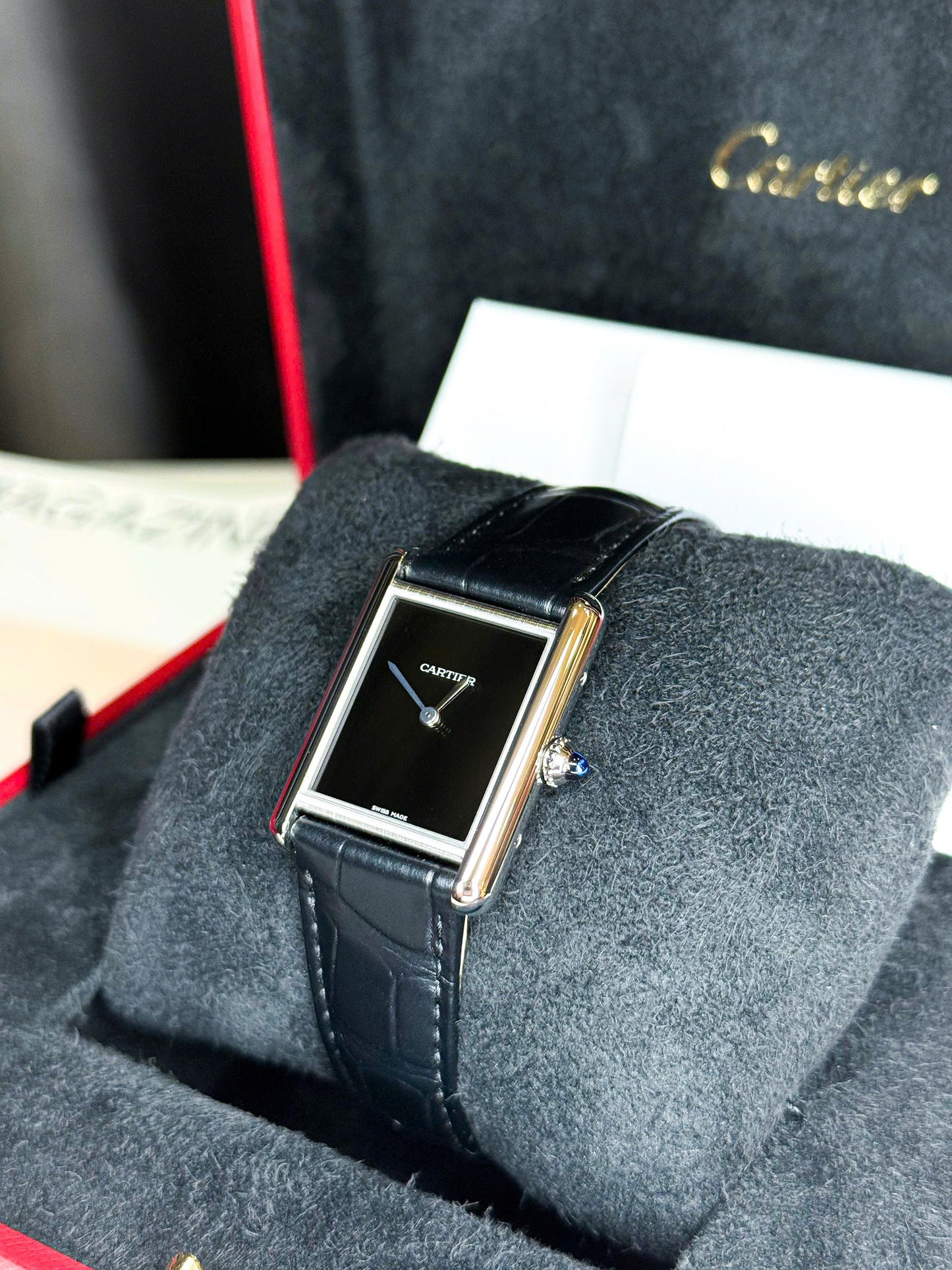 Đồng Hồ Cartier Tank Must De Cartier Large WSTA0072
