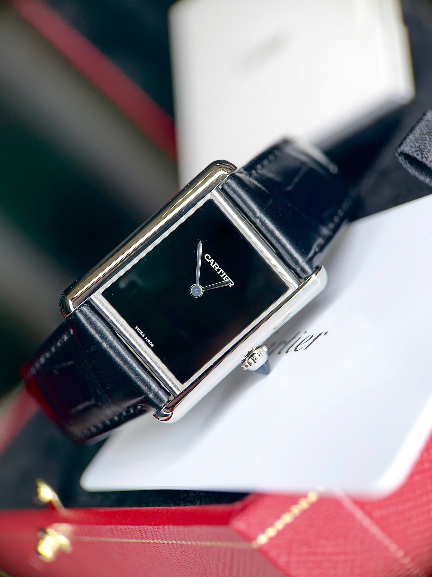 Đồng Hồ Cartier Tank Must De Cartier Large WSTA0072