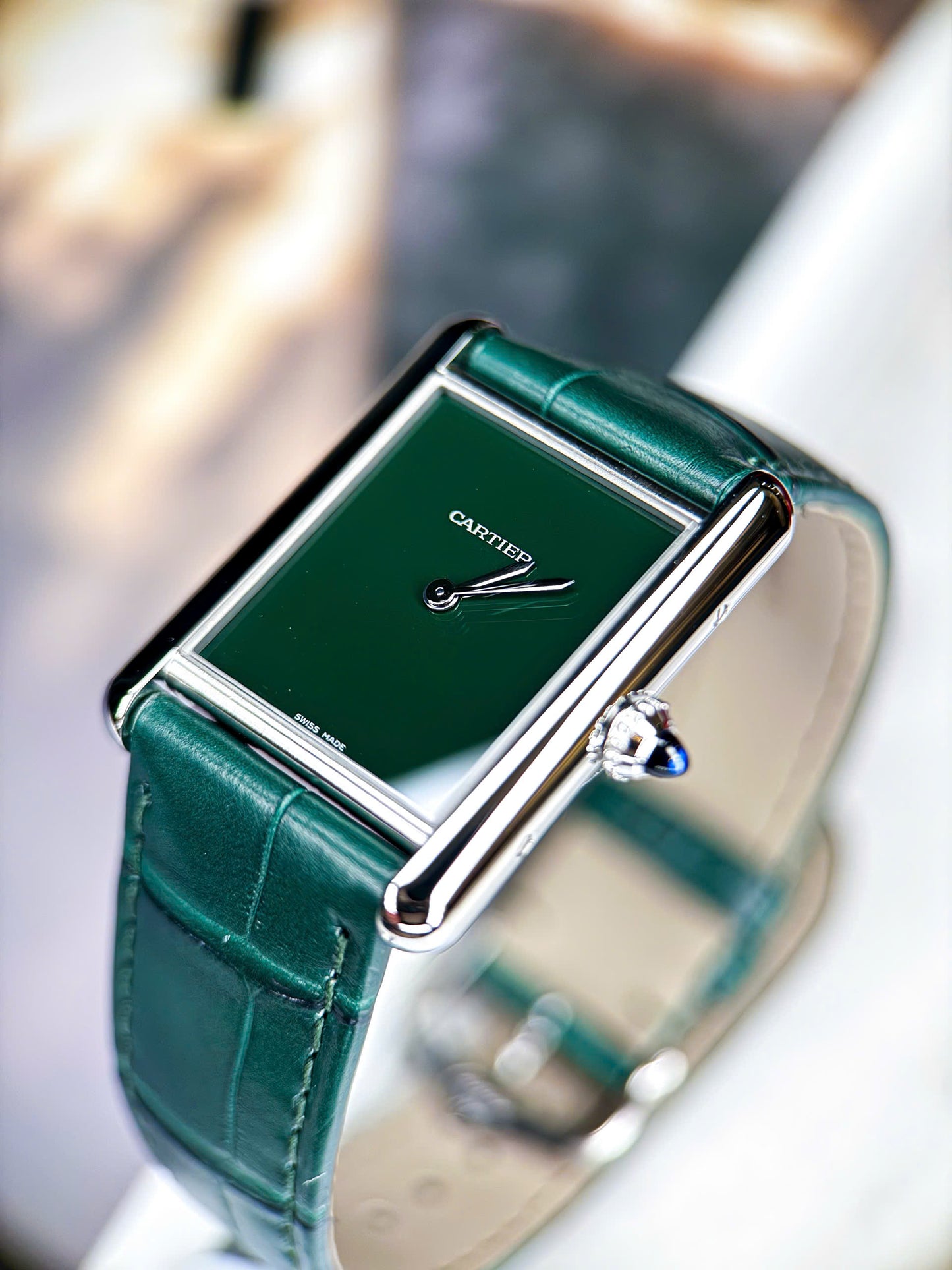 Đồng hồ Cartier Tank Must De Cartier Large  WSTA0056