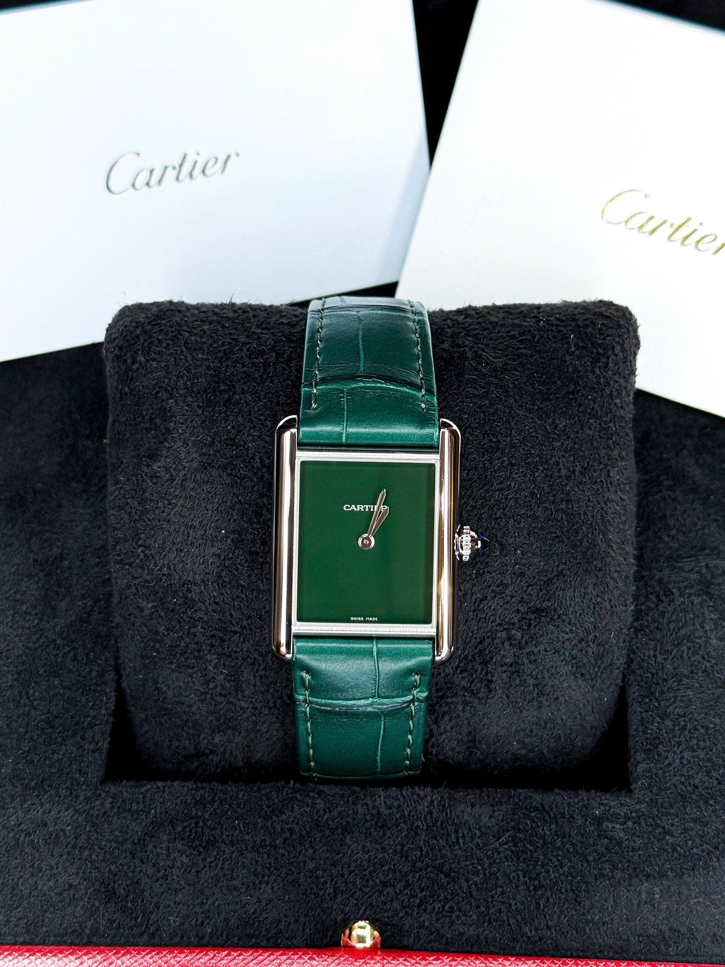 Đồng hồ Cartier Tank Must De Cartier Large  WSTA0056